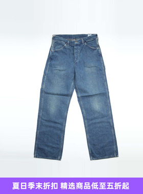 orslow DENIM PAINTER PANTS WASH 50年代复古9oz水洗牛仔工装裤