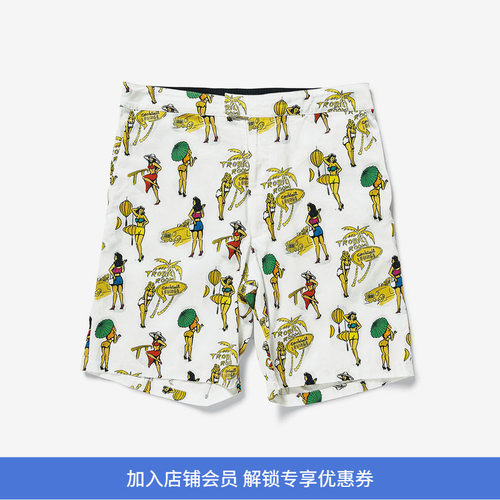 WTAPS.SATIN.TEXTILE短裤