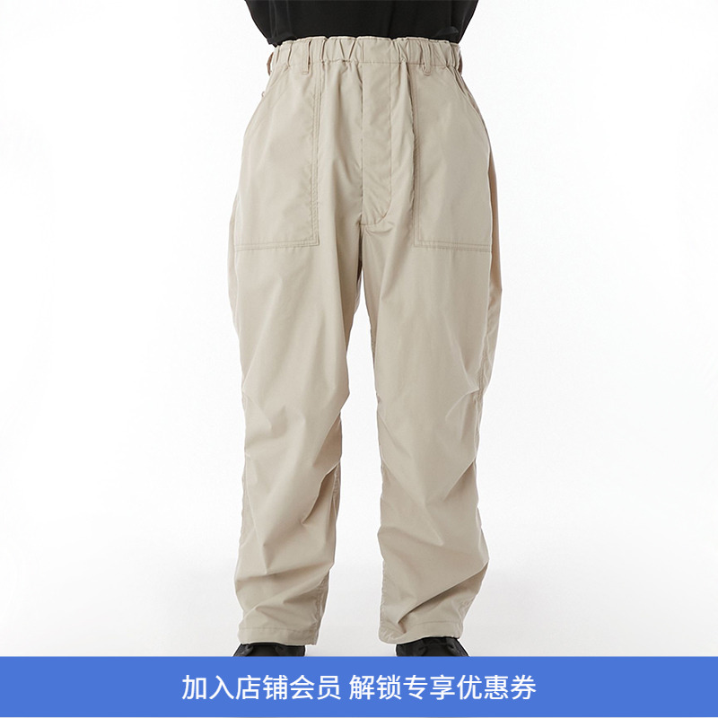 N.HOOLYWOOD TACTICAL PANTS 军事系列复古哑光宽松长裤