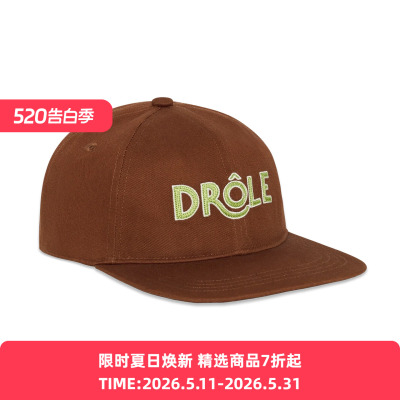 Drole De Monsieur Casquette Drole 法式复古刺绣棒球帽
