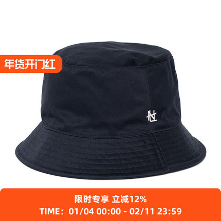nanamica  Chino Hat 经典款刺绣LOGO渔夫帽 户外遮阳帽