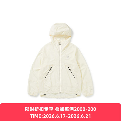 WHEELS and WIND 超轻量防晒防泼水男女连帽夹克外套