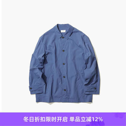 ATON TRAVEL NYLON 日本石川县编织极细尼龙防水轻量工装夹克外套