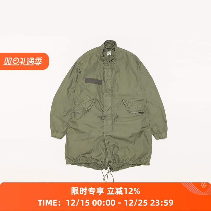 orslow M-65 FISH TAIL COAT 男女中性款军事复古鱼尾大衣 风衣