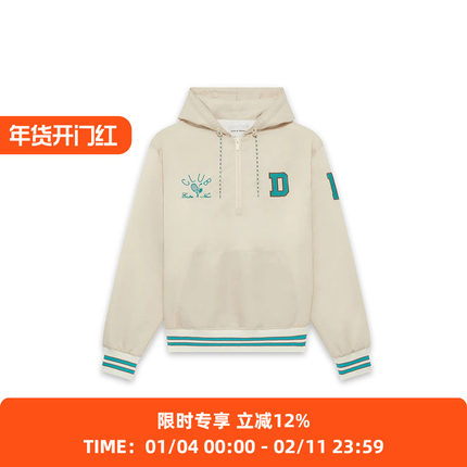 Drole De Monsieur La Veste Dr?le Sport 半拉链连帽运动夹克