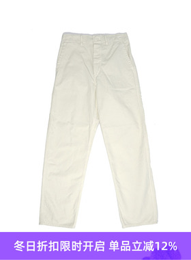 orslow FRENCH WORK PANTS (UNISEX) 中性款绒棉法式工装长裤