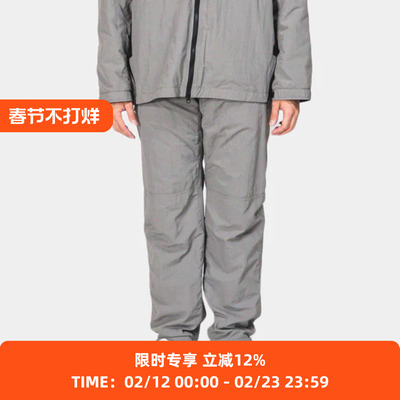 meanswhile内里加绒户外机能长裤