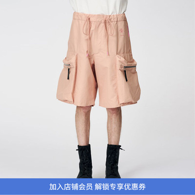 Goldwin x OAMC Shorts 联名款军事风宽松短裤