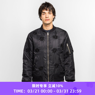 Flight NOMA Embroidery Flower Jacket花朵刺绣飞行夹克 TEXTILE