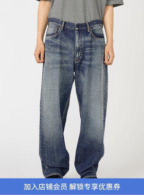 nanamica Selvage Denim Pants 复古宽松直筒水洗牛仔裤