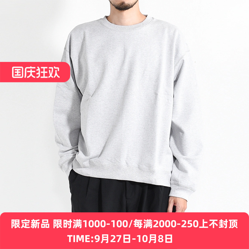Markaware COMFORT SWEAT 日本和歌山编织有机超长棉宽松廓形卫衣