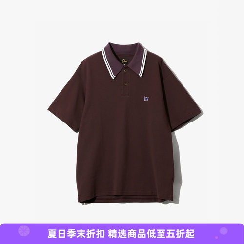 Needles Regular Collar Polo - Cotton Pique 蝴蝶短袖Polo衫