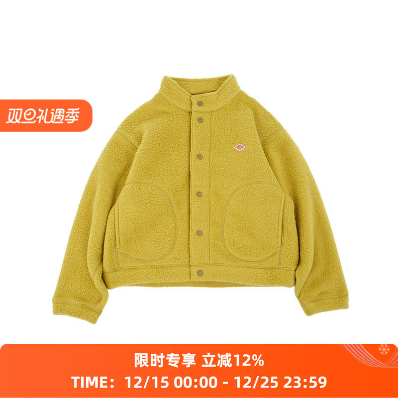 DANTON STAND COLLAR JACKET 女装抓绒立领夹克外套
