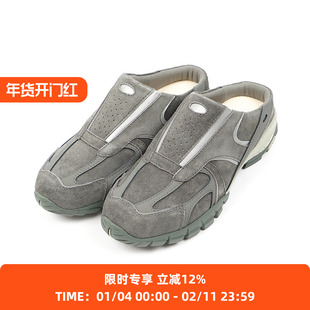 SUNCORE field hopper light mule 防水皮革户外风一脚蹬