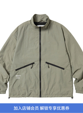 WHEELS and WIND track jacket 立领机能运动夹克 男女外套