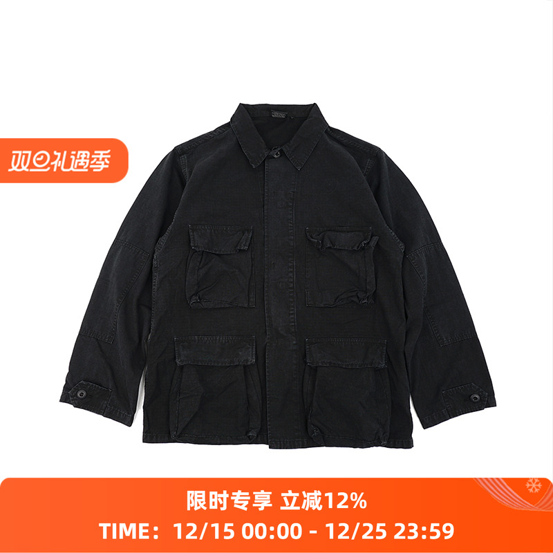 orslow STONE BLACK B.D.U JACKET 日本制水洗复古军事风夹克外套