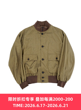 YOKE Silk Nylon Driving Blouson 丝绸尼龙军事风夹克外套
