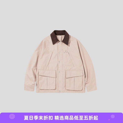 PRIMEE翻领猎装夹克外套
