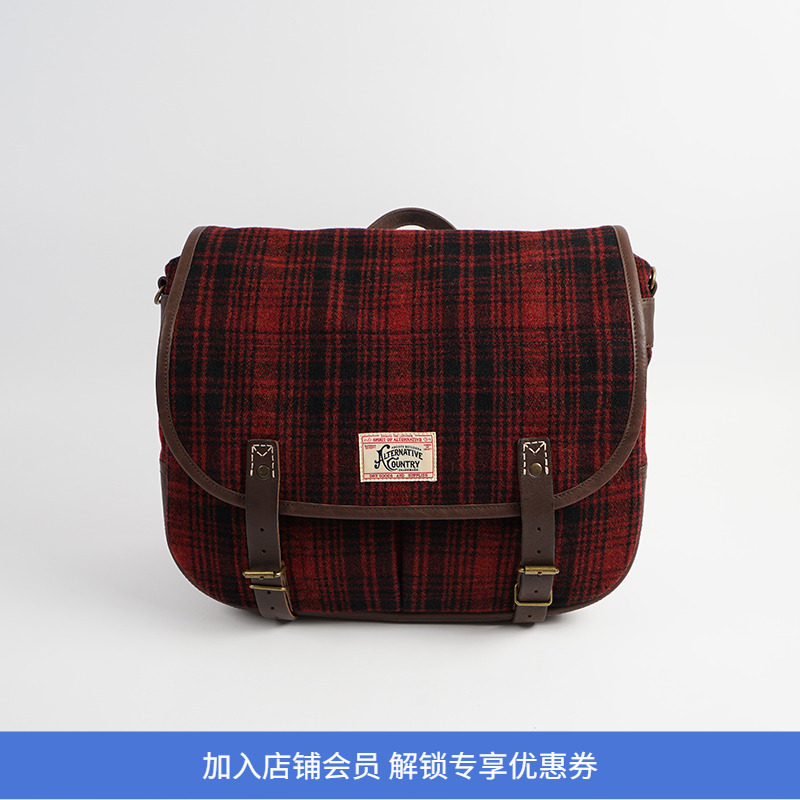 Alternative Country 美式复古 单肩背包 斜挎包 斜背包