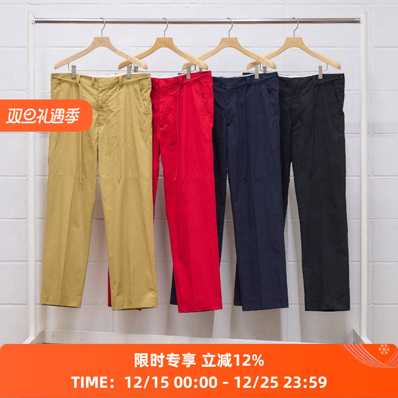 UNUSED水洗混纺特殊面料九分