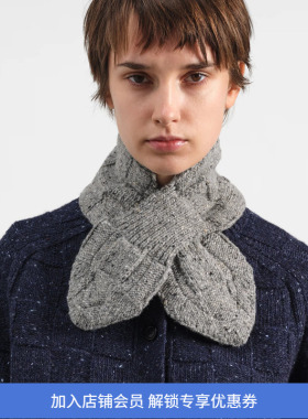 YMC SLOT SCARF 羊毛混纺围巾 围脖