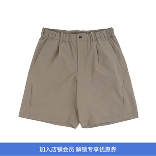 Light Tuck One Shorts 轻量伸缩性宽松短裤 Stretch Goldwin
