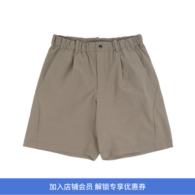 Goldwin One Tuck Light Stretch Shorts 轻量伸缩性宽松短裤