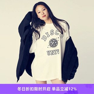 UNIV. SHIRT T恤 DISCO 音乐系列廓形短袖 迪斯科大学 ness