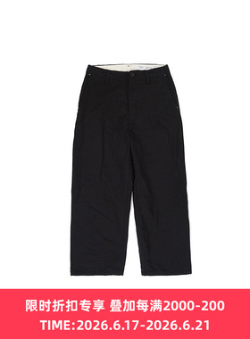 YAECA Wide Work Pants(Woman) 女装棉麻宽松工装裤