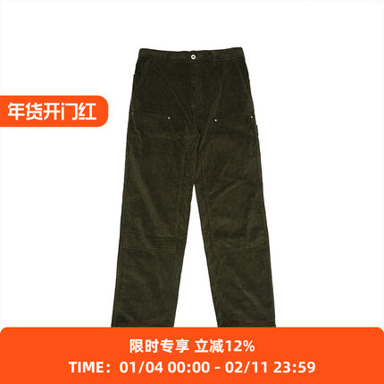 Drole de Monsieur Le Pantalon 法式工装风直筒休闲灯芯绒长裤