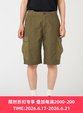 nanamica Cargo Shorts 机能性面料宽松工装短裤