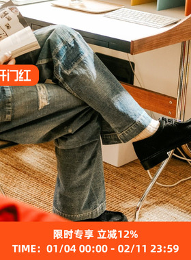 SHOESILO JEROME 固特异真皮灯芯绒压纹德比鞋 耐磨休闲皮鞋