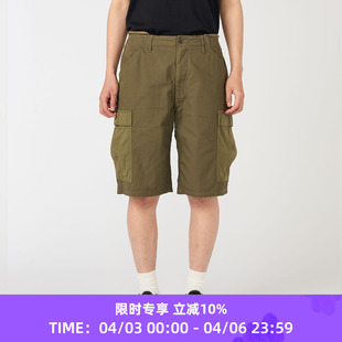 机能性面料宽松工装 nanamica Cargo Shorts 短裤