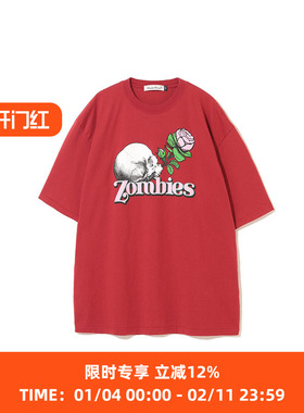 UNDERCOVER TEE Zombies Rose 圆领短袖印花T恤