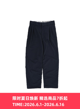 nanamica ALPHADRY Club Pants 吸湿透气面料宽松直筒裤