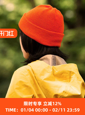 ROTOTO BULKY WATCH CAP 羊毛混合面料 针织冷帽 线帽