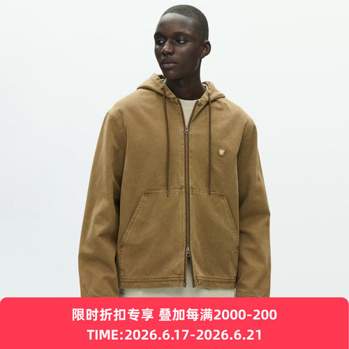Wood Wood Palle jacket 工装连帽夹克外套