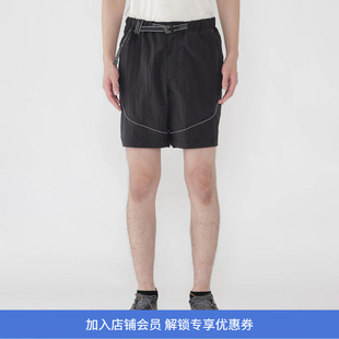 ROA x and wander ripstop wind short 联名款防泼水户外短裤