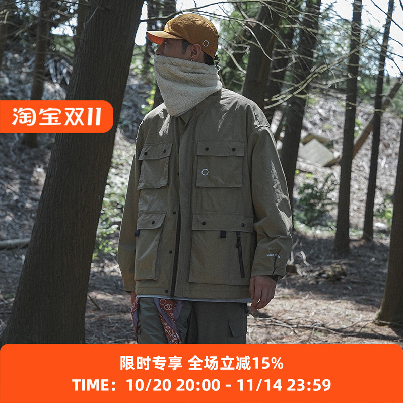 WHEELSandWIND工装夹克外套