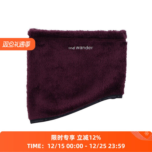 and wander high loft fleece neck 超轻高保暖POLARTEC抓绒围脖