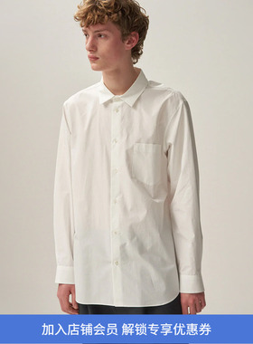 ATON SUVIN BROAD STANDARD SHIRT 印度长绒棉长袖衬衫
