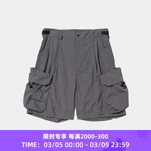 meanswhile Nylon Luggage Cargo 防水防紫外线军事风工装短裤