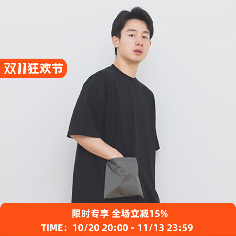 PRIMEE LOOSE TEE CORDURA POCKET 宽松拼色口袋短袖圆领T恤