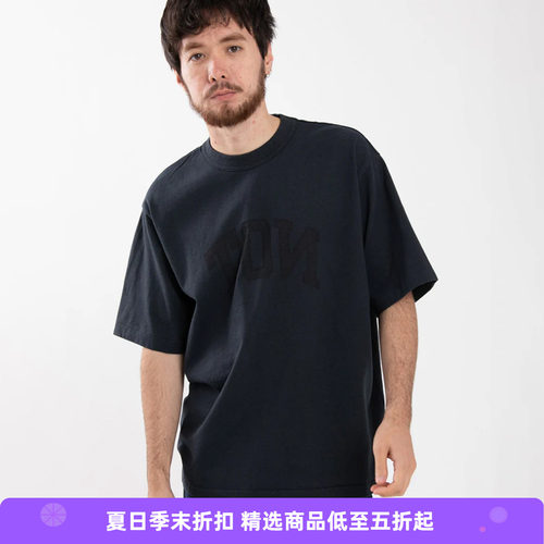 blurhms NOT-PRINCE 88/12 天竺棉复古宽松印花短袖T恤PRINCE大学