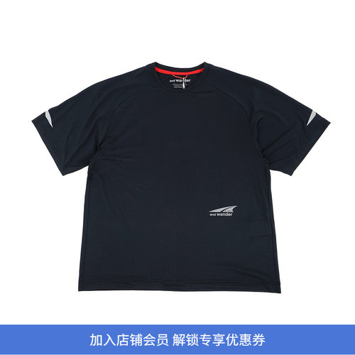 ALTRA x and wander SS T 联名款速干网眼运动圆领短袖T恤