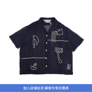 INSULAiRE 岛民 Hand-Embroidered Voyage Shirt手工刺绣航海衬衫