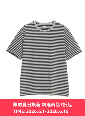 nanamica Stripe Jersey 男女中性款Coolmax透气干爽条纹短袖T恤