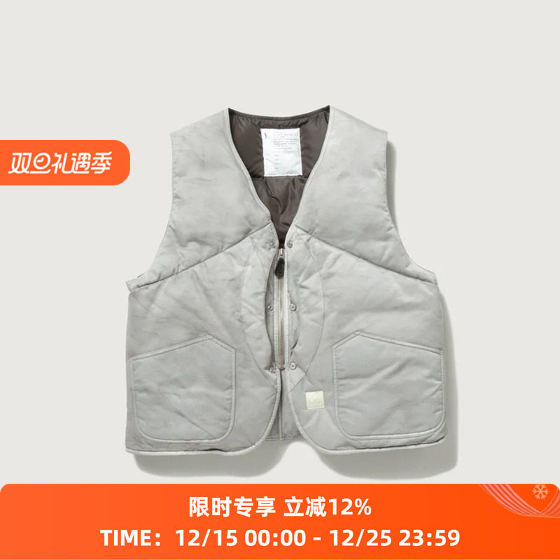 INNAT HAND-DYED HUNTING DOWN VEST 男女款手工染色猎装羽绒马甲