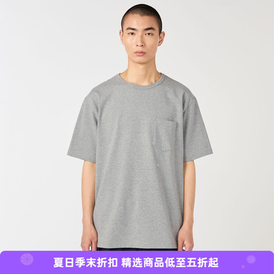 nanamica Jersey Pocket Tee 男女中性款Coolmax透气圆领短袖T恤