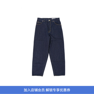 YAECA 34denim-05(Man) 10oz轻薄棉麻混纺男装宽松锥形牛仔裤